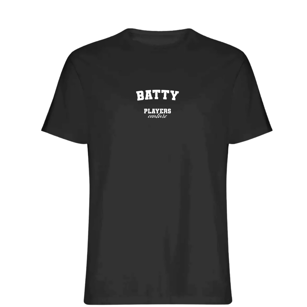 Batty Players Couture Mens T-Shirt Black