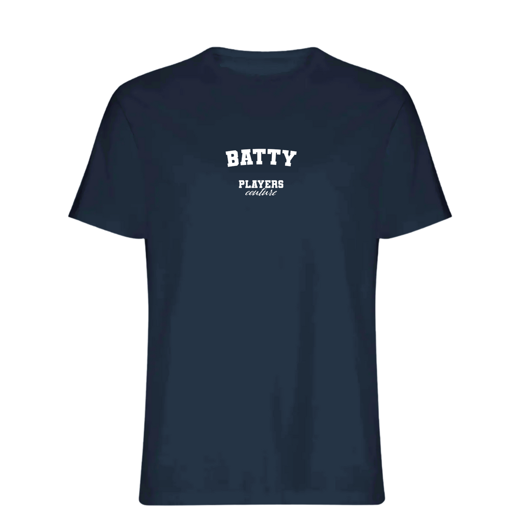 Batty Players Couture Mens T-Shirt Navy