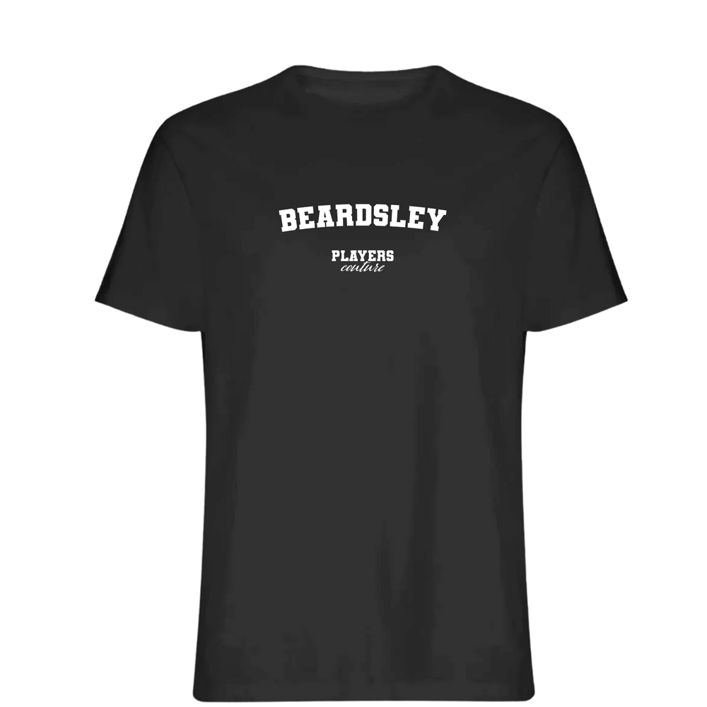 Beardsley Players Couture Mens T-Shirt Black