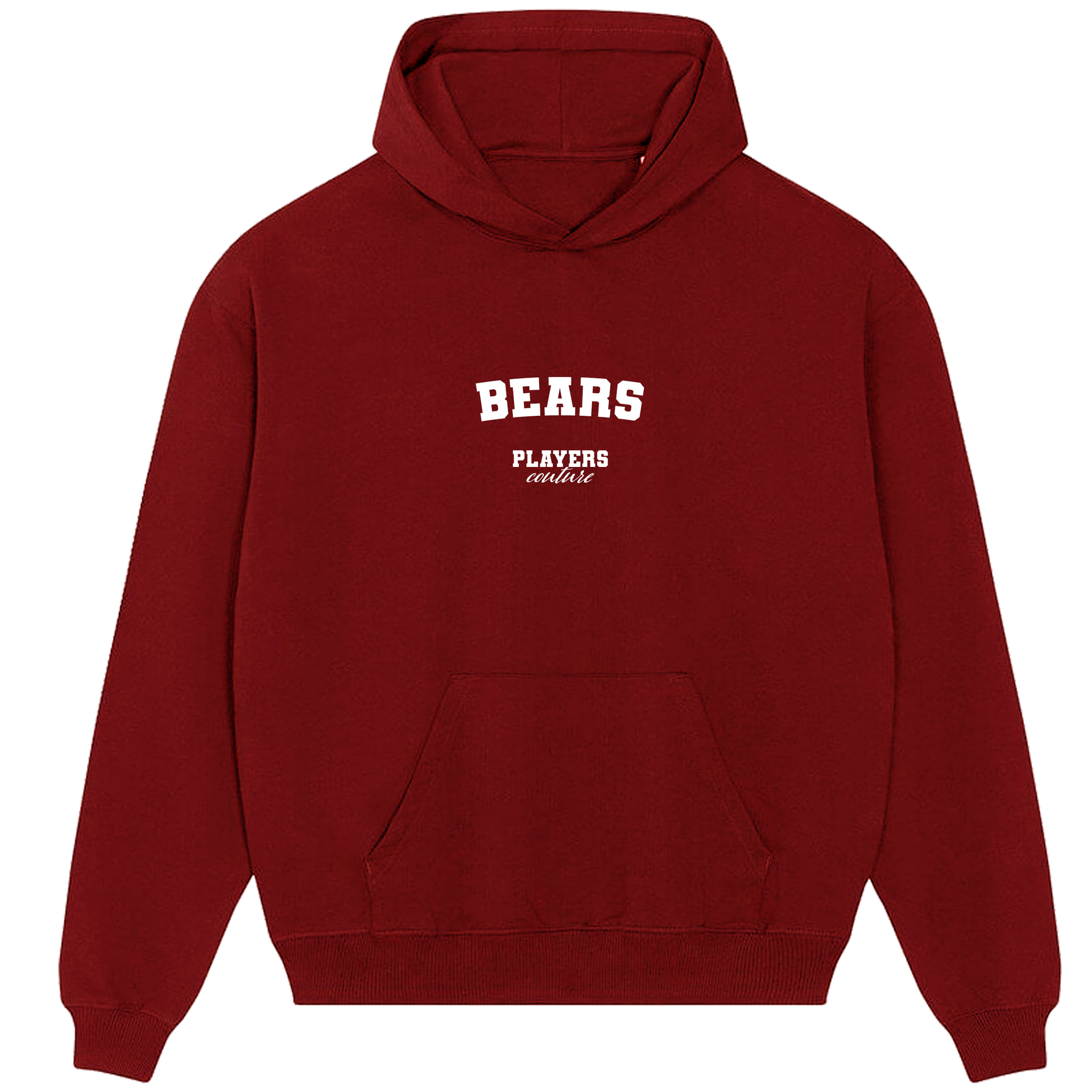 Bears Players Couture Men's Casual Hoodie Red