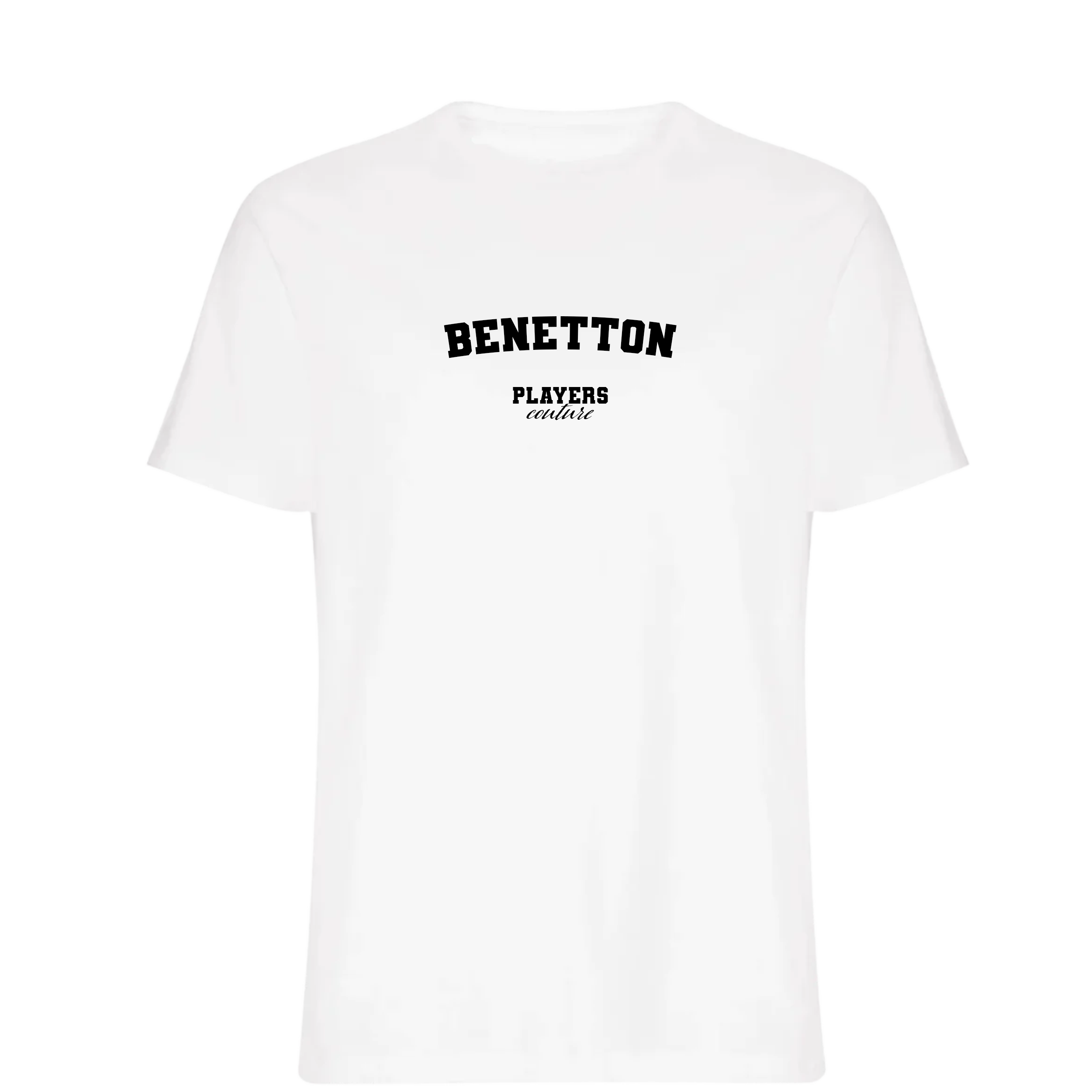 Benetton Players Couture Men's T-Shirt White
