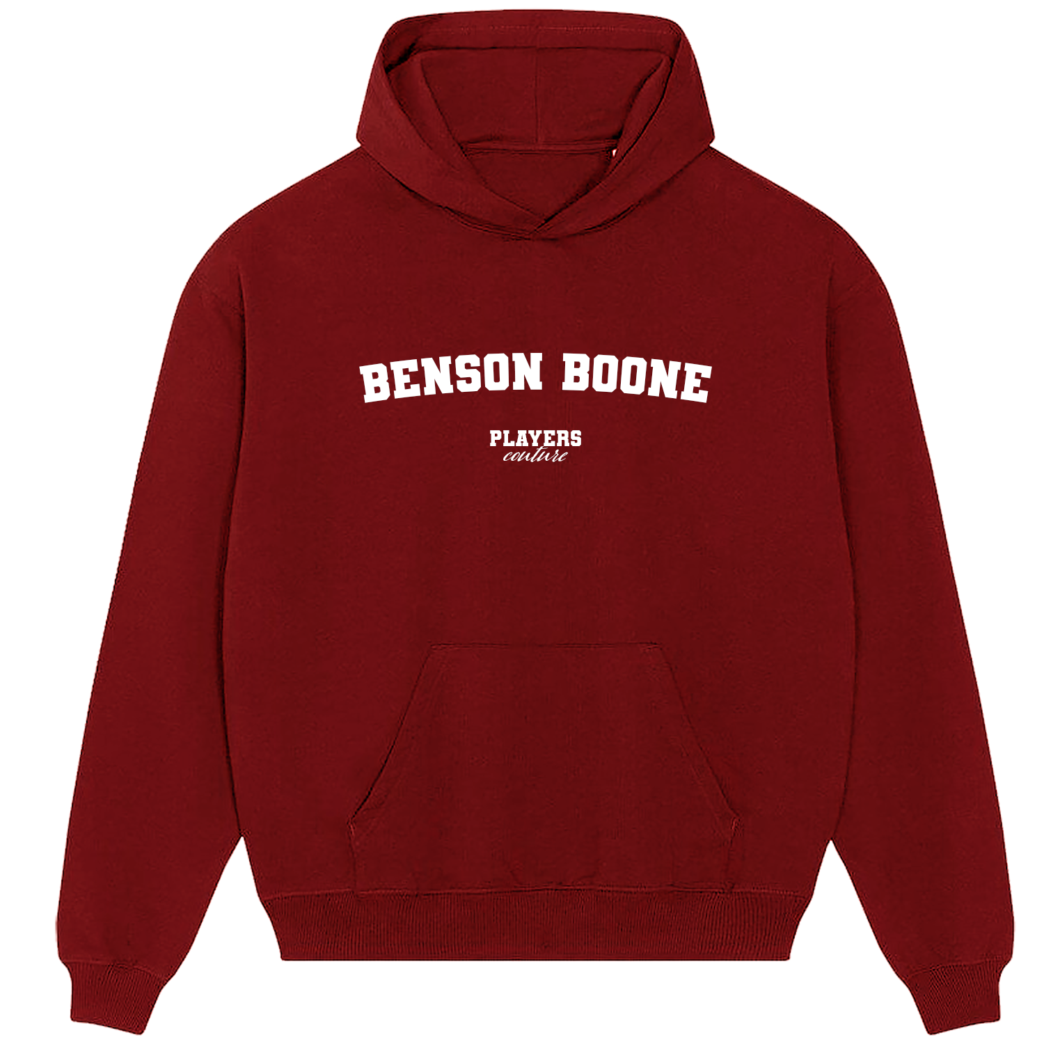 Benson Boone Players Couture Men's Casual Hoodie Red