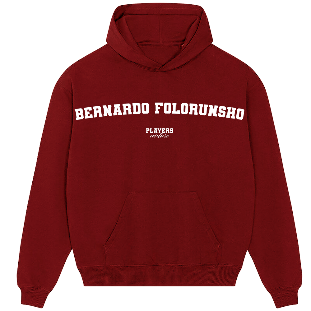 Bernardo Folorunsho Players Couture Men's Casual Hoodie Red