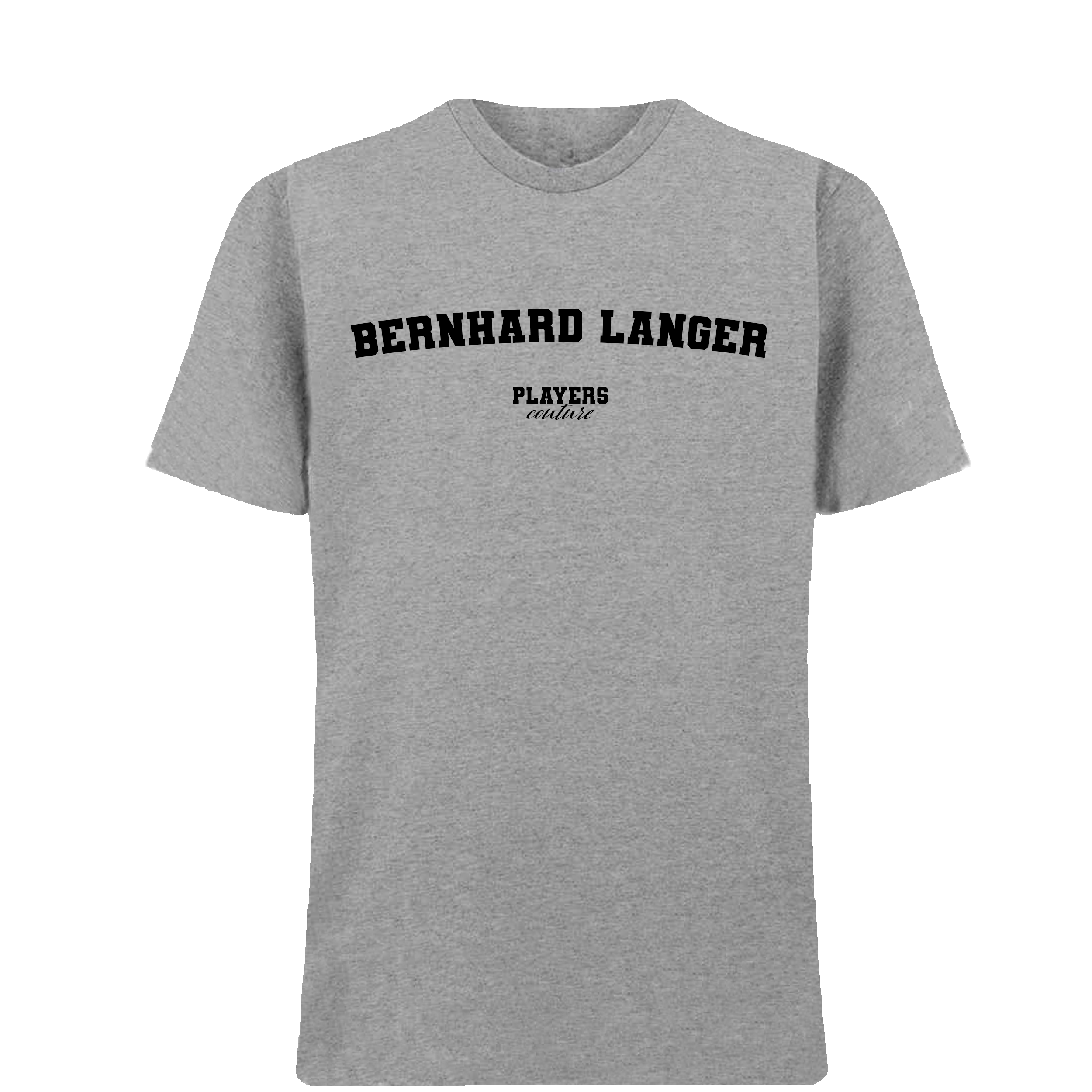 Bernhard Langer Players Couture Men's T-Shirt Gray