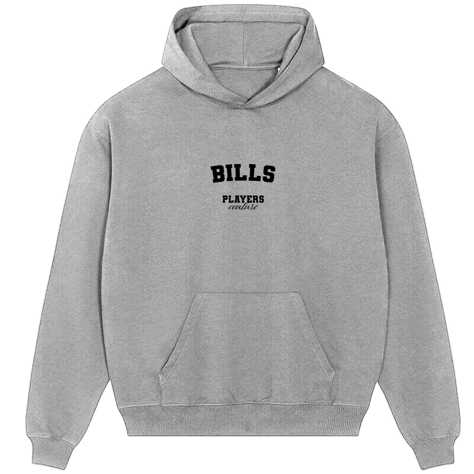 Bills Players Couture Men's Casual Hoodie Gray