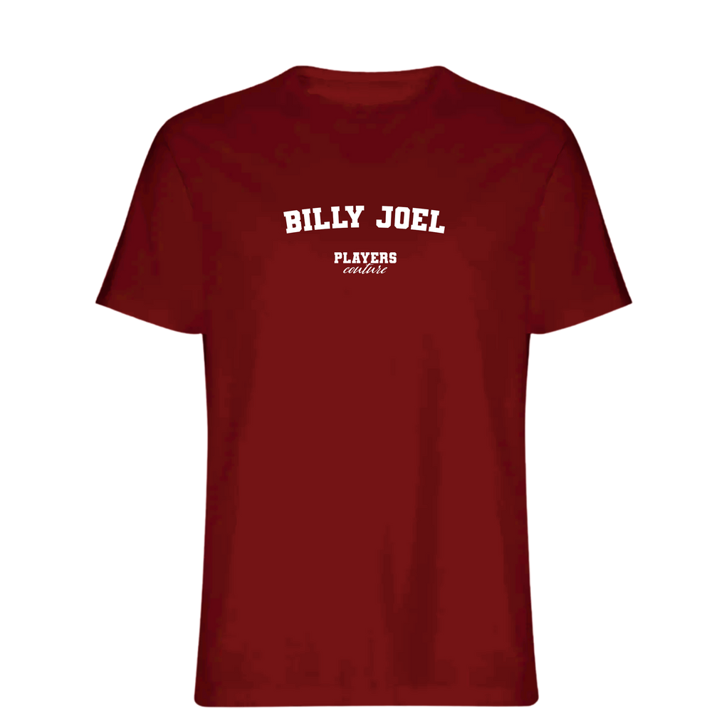 Billy Joel Players Couture Mens T-Shirt Red