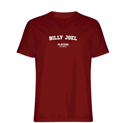 Billy Joel Players Couture Mens T-Shirt Red