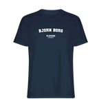 Bjorn Borg t-shirt – navy men's t-shirt with white Bjorn Borg letters and Players Couture logo on the chest