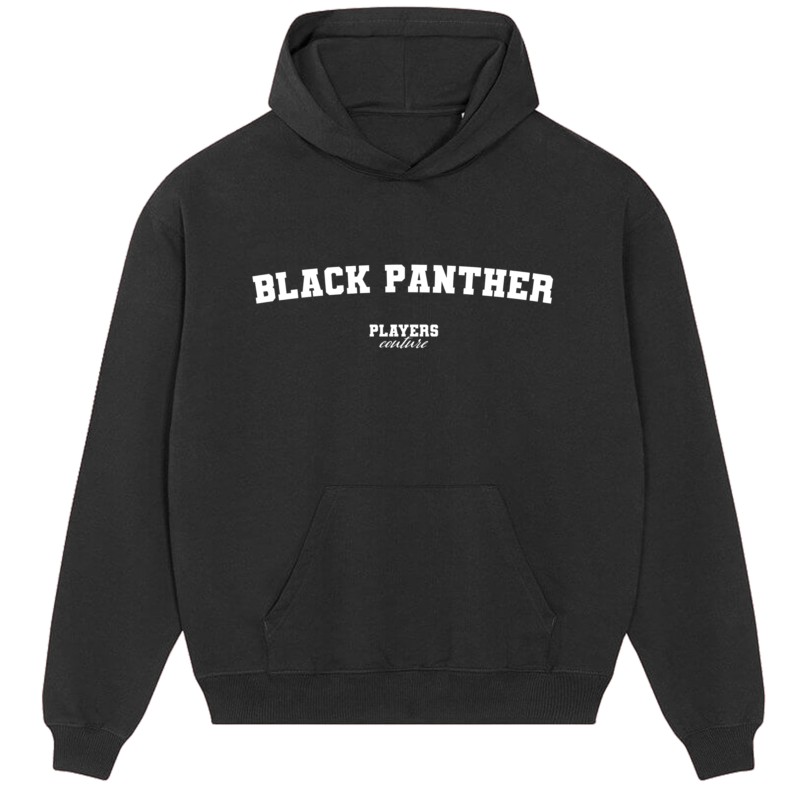 Black Panther Players Couture Men's Casual Hoodie Black