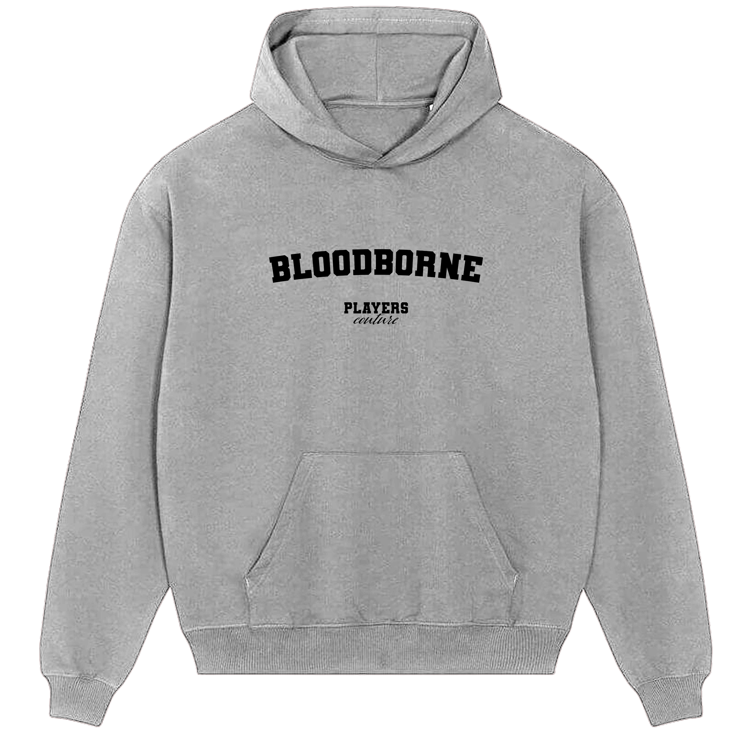 Bloodborne Players Couture Men's Casual Hoodie Gray