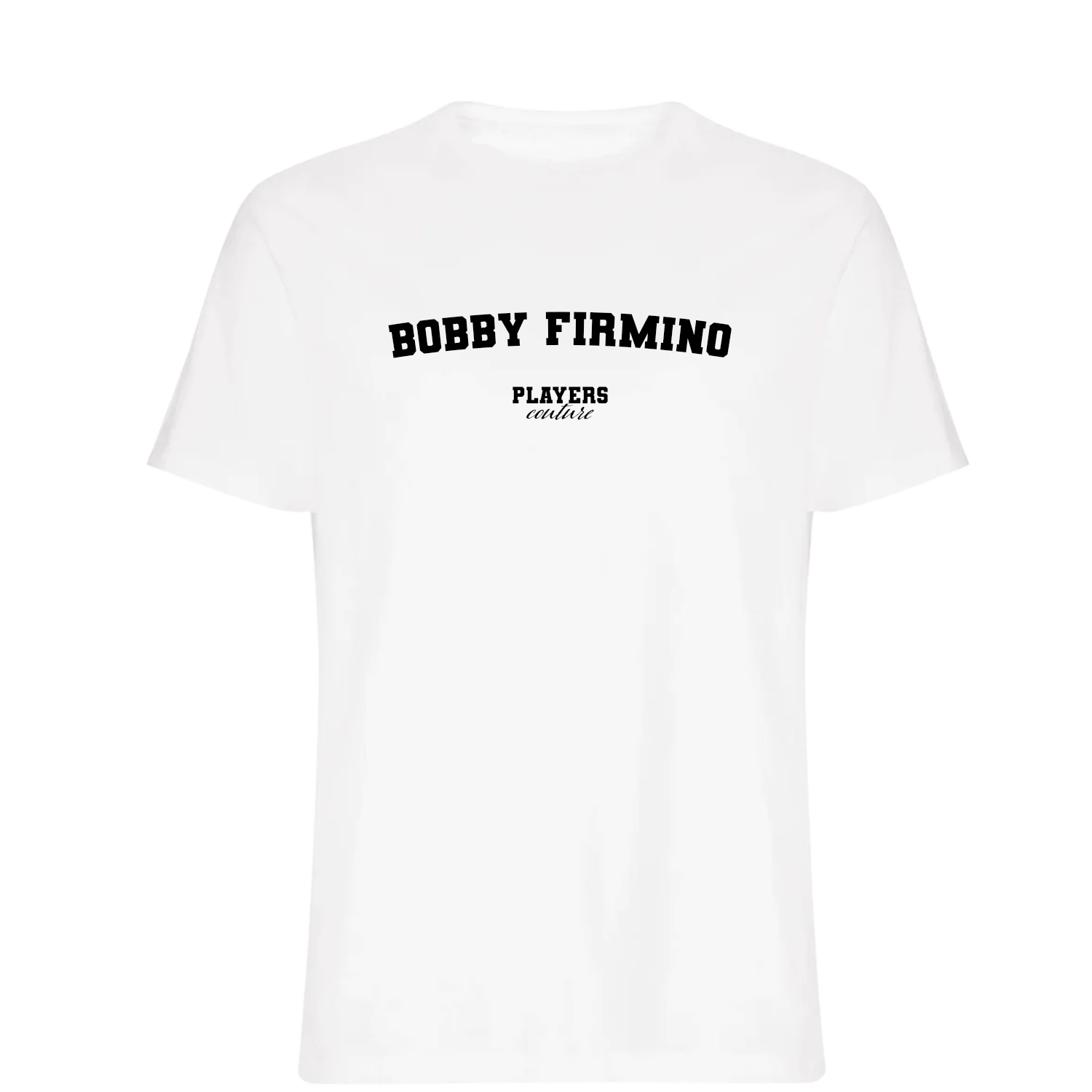 Bobby Firmino Players Couture Mens T-Shirt White