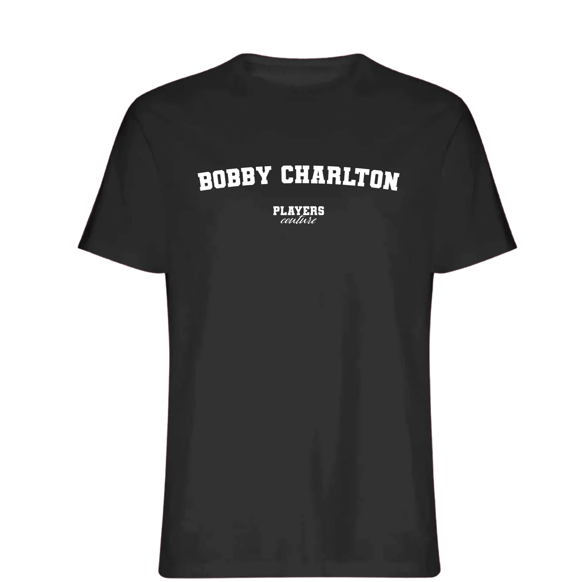 Bobby Charlton Players Couture Mens T-Shirt Black
