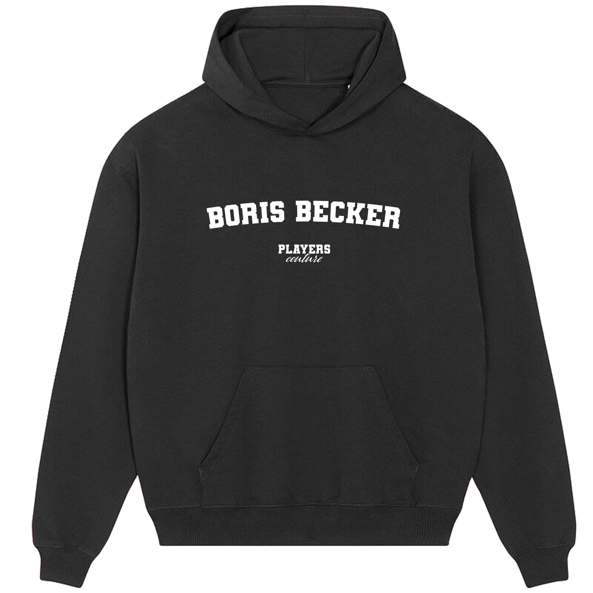 Boris Becker Players Couture Men's Casual Hoodie Black