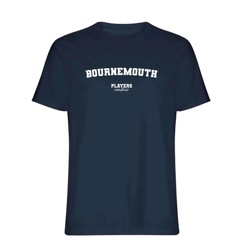 Bournemouth Players Couture Mens T-Shirt Navy