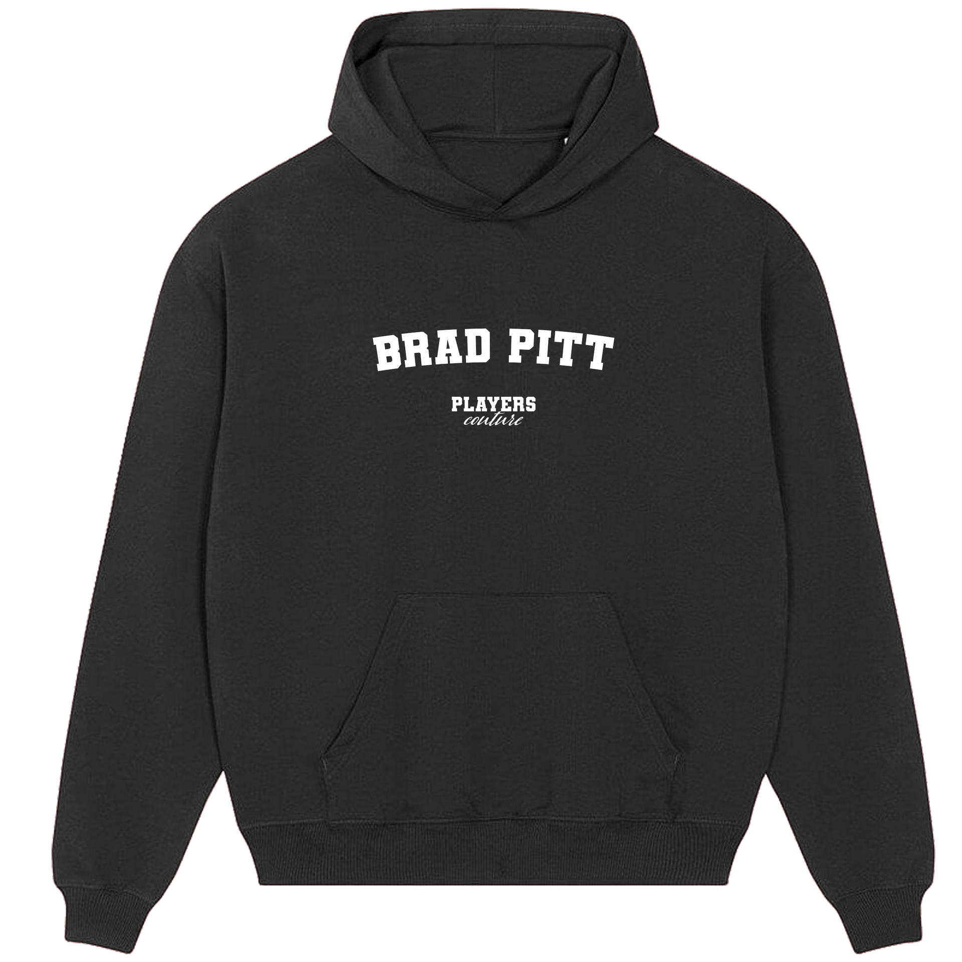 Brad Pitt Players Couture Men's Casual Hoodie Black