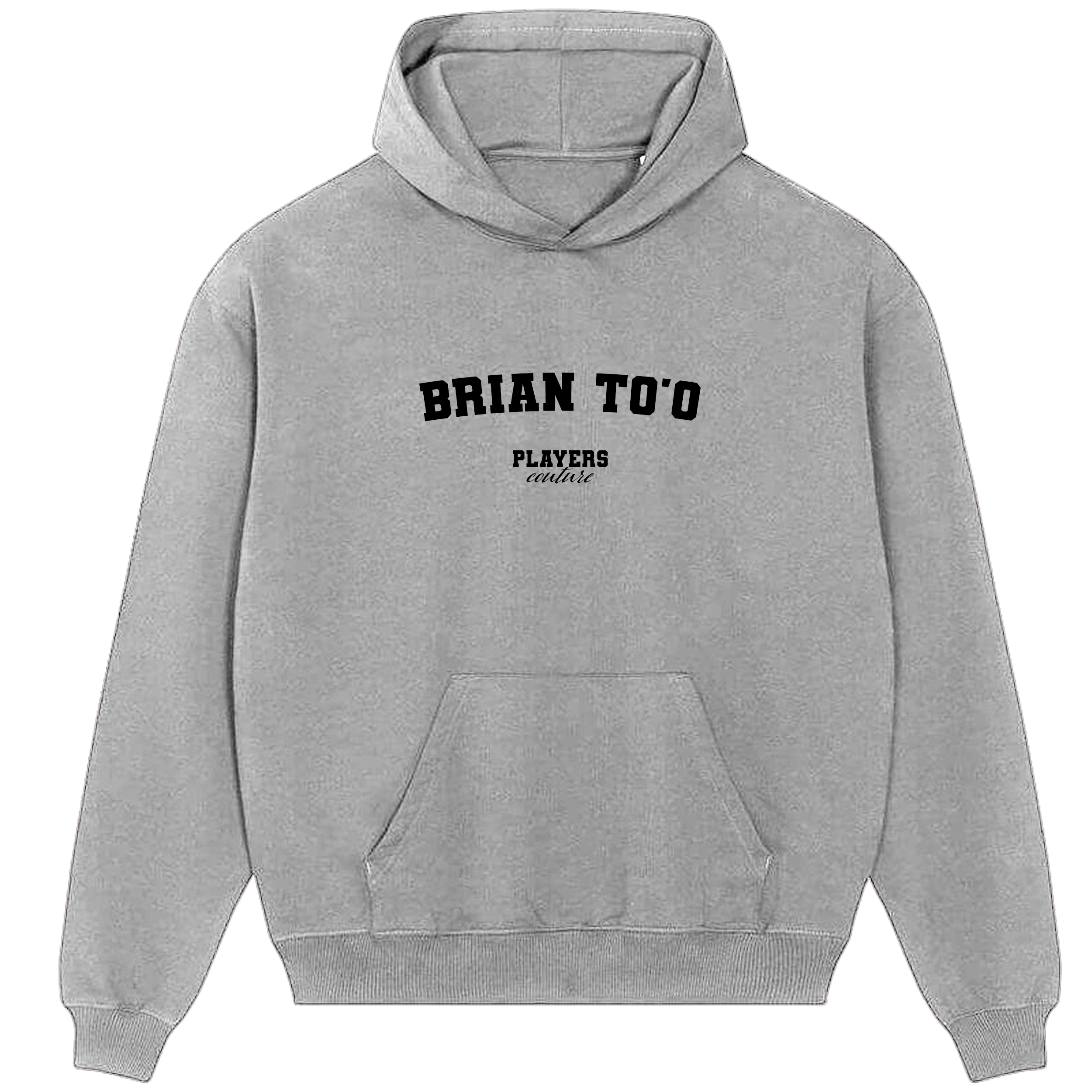Brian To'o Players Couture Men's Casual Hoodie Gray