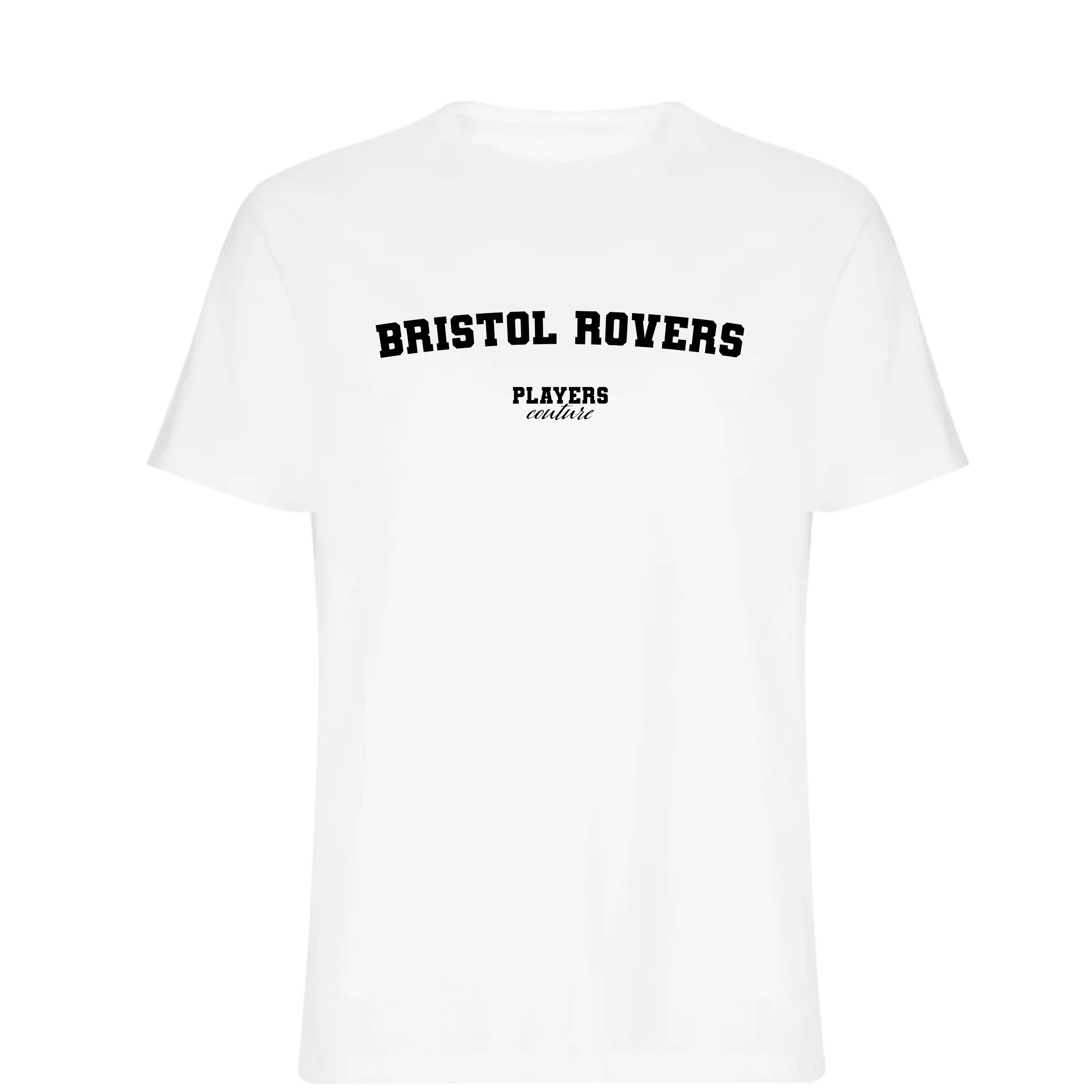 Bristol Rovers Players Couture Mens T-Shirt White