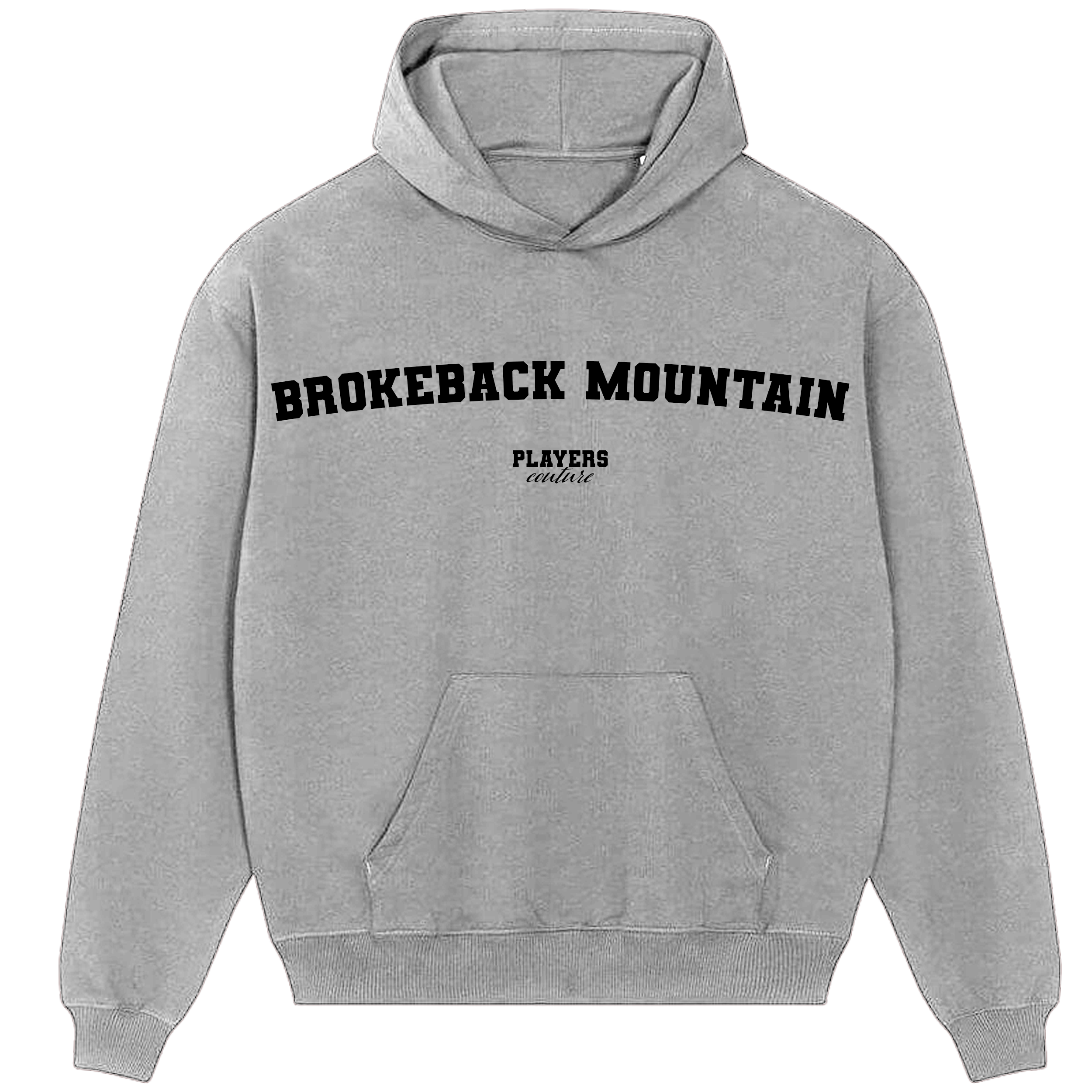 Brokeback Mountain Players Couture Men's Casual Hoodie Gray
