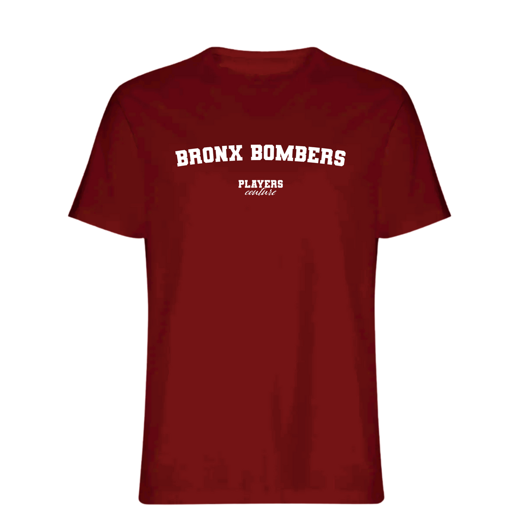 Bronx Bombers Players Couture Mens T-Shirt Red