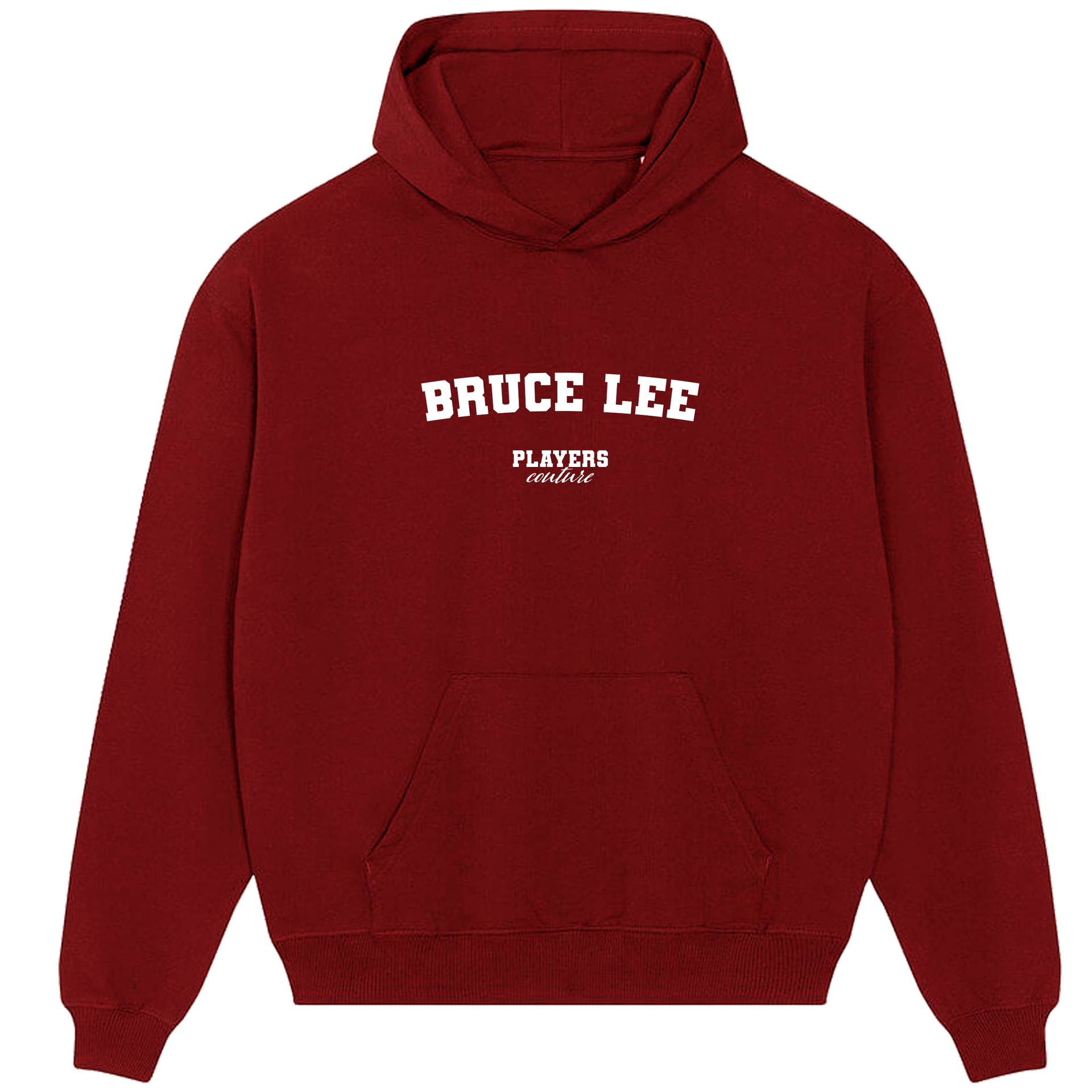 Bruce Lee Players Couture Men's Casual Hoodie Red