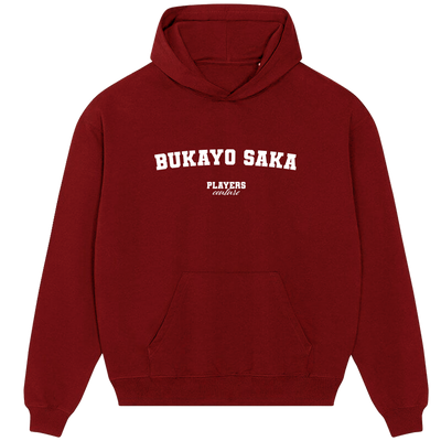 Bukayo Saka Players Couture Men's Casual Hoodie Red