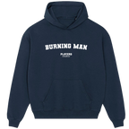 Burning Man Players Couture Men's Casual Hoodie Navy