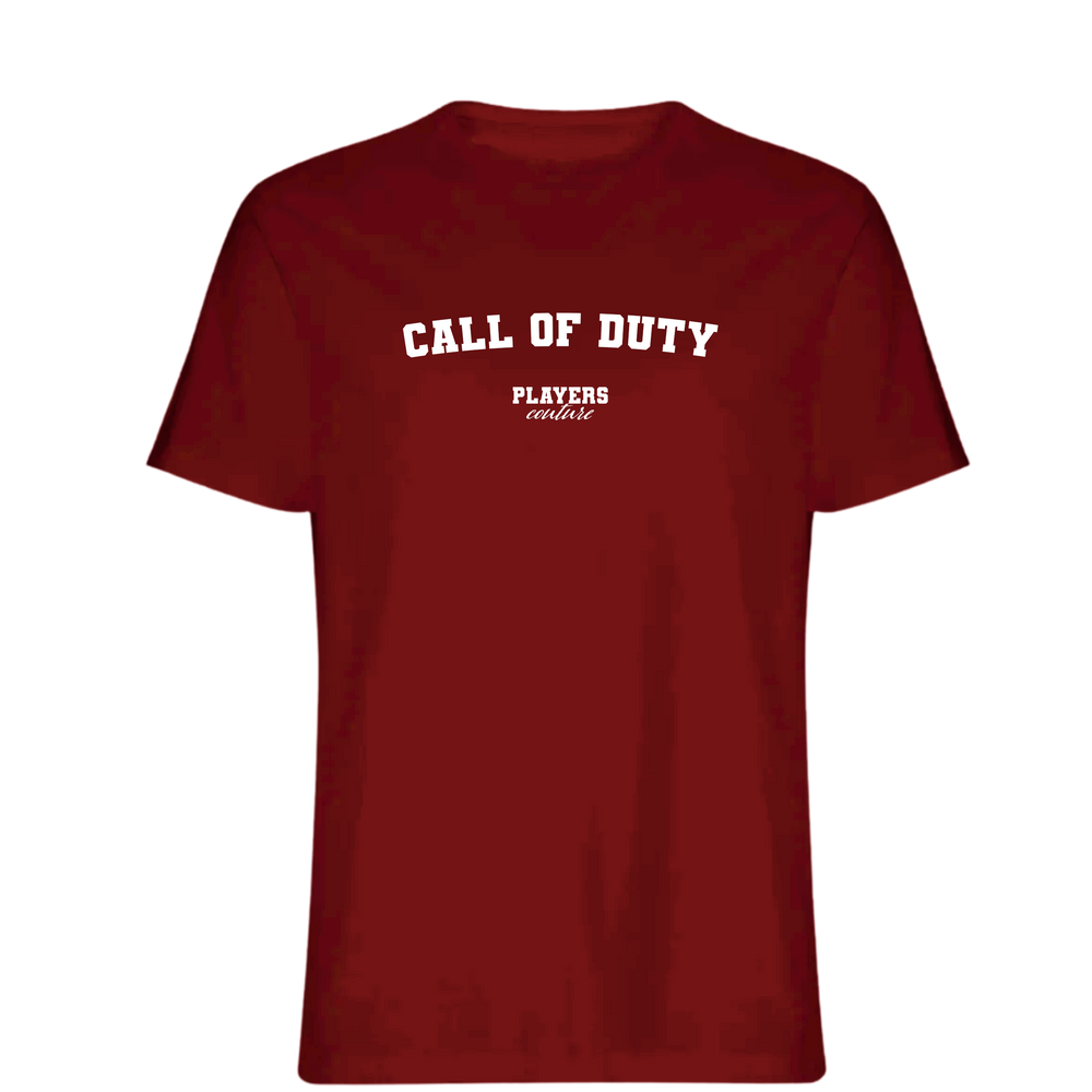 Call Of Duty Players Couture Mens T-Shirt Red