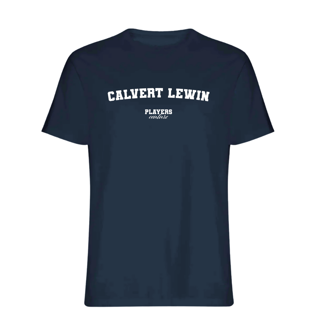 Calvert Lewin Players Couture Mens T-Shirt Navy