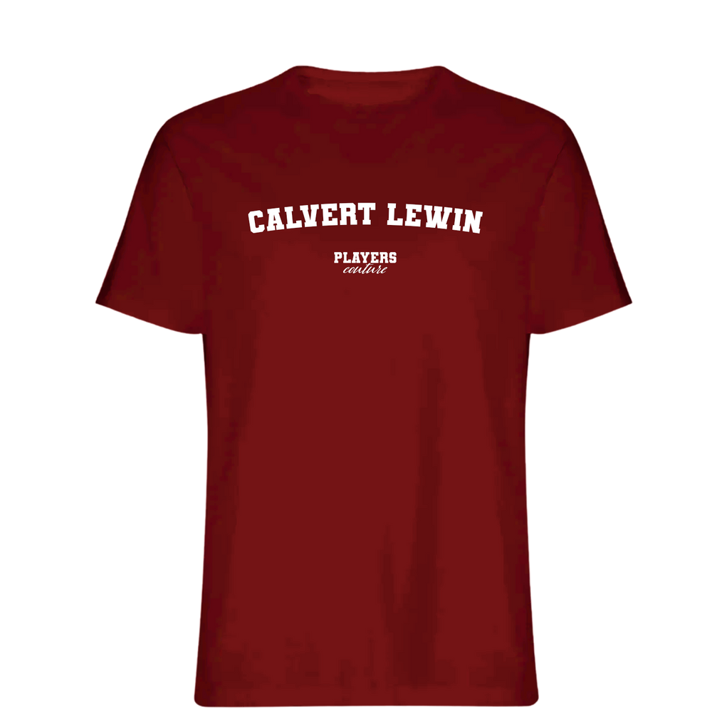 Calvert Lewin Players Couture Mens T-Shirt Red