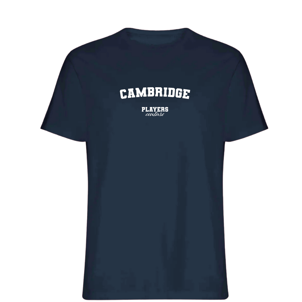 Cambridge Players Couture Mens T-Shirt Navy