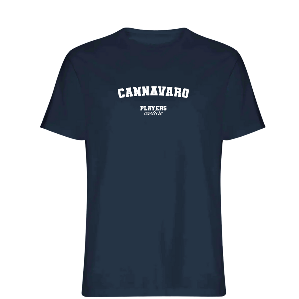 Cannavaro Players Couture Mens T-Shirt Navy