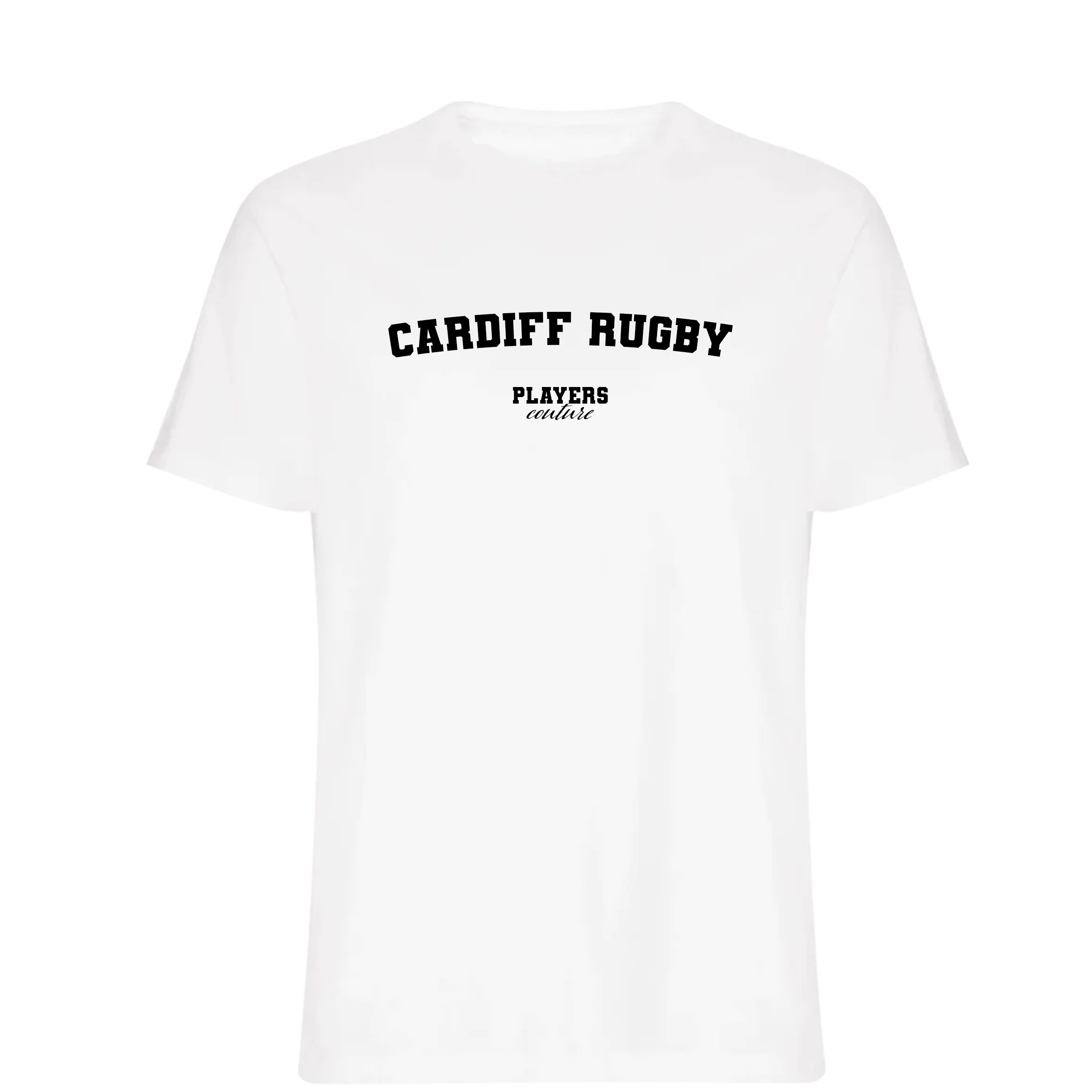 Cardiff Rugby Players Couture Men's T-Shirt White