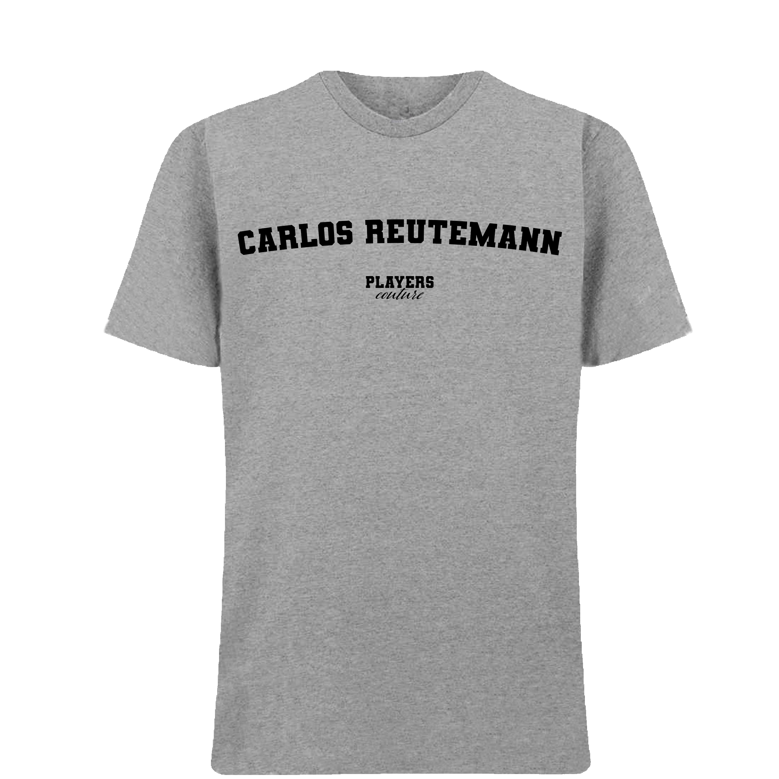 Carlos Reutemann Players Couture Men's T-Shirt Gray