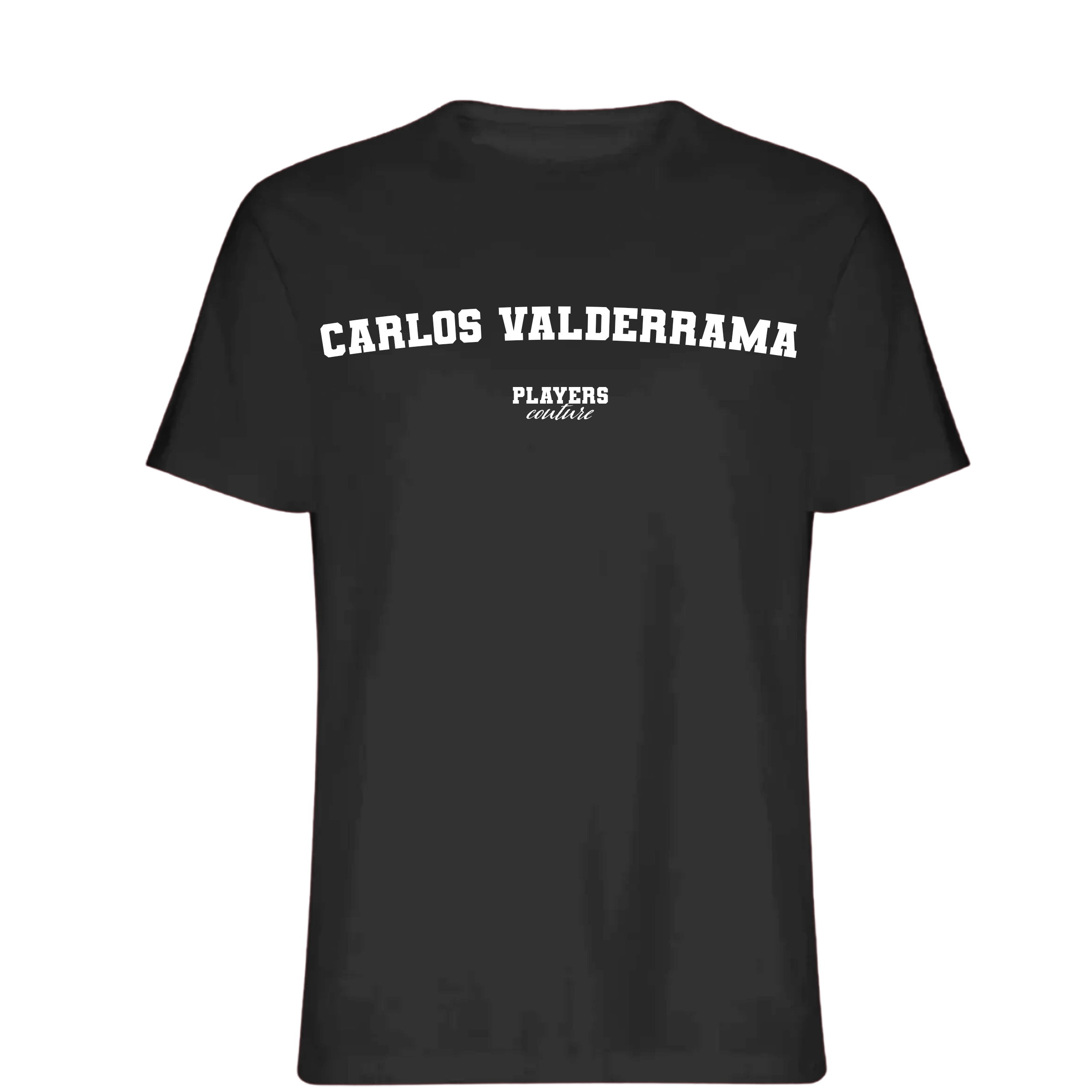Carlos Valderrama Players Couture Mens T-Shirt Black