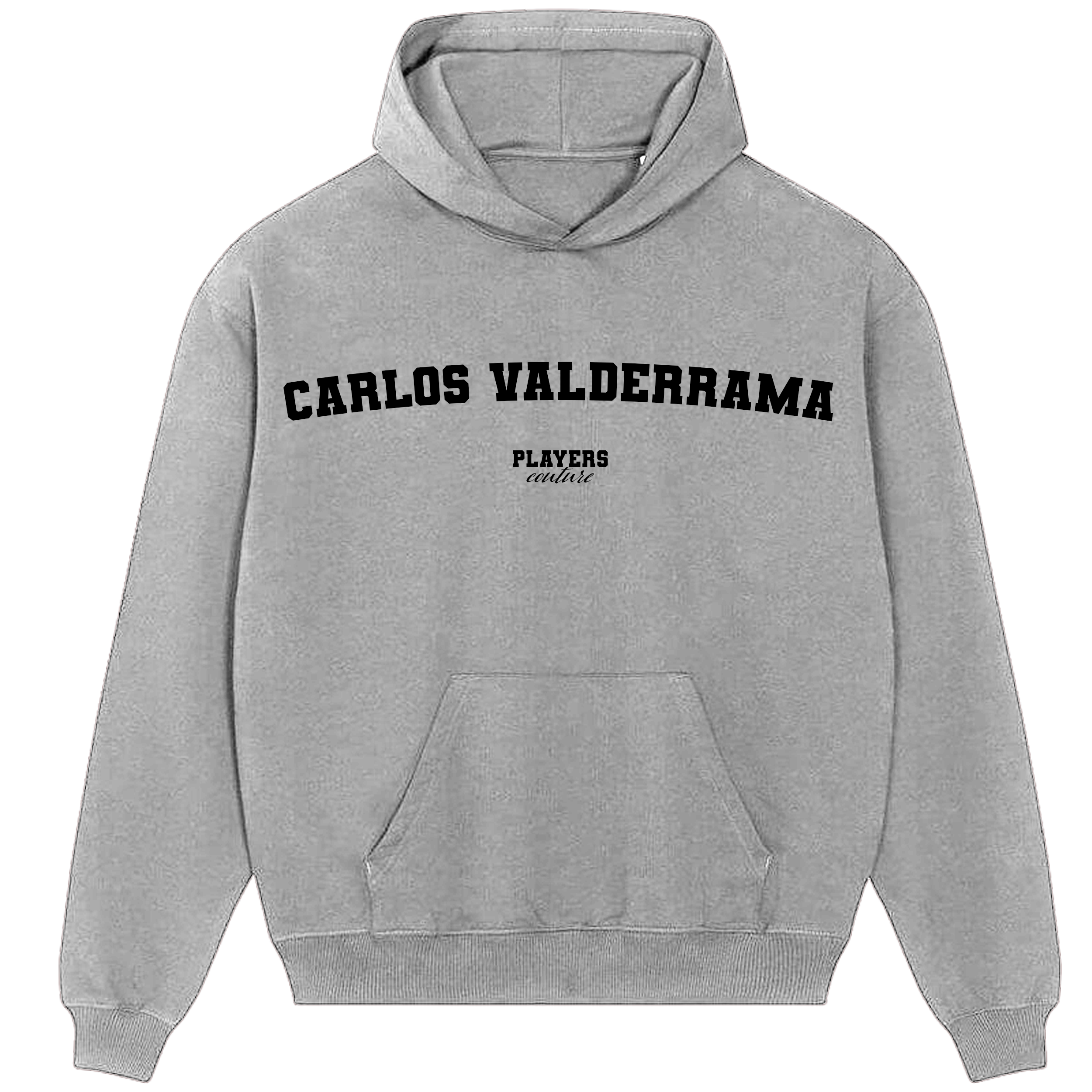 Carlos Valderrama Players Couture Men's Casual Hoodie Gray