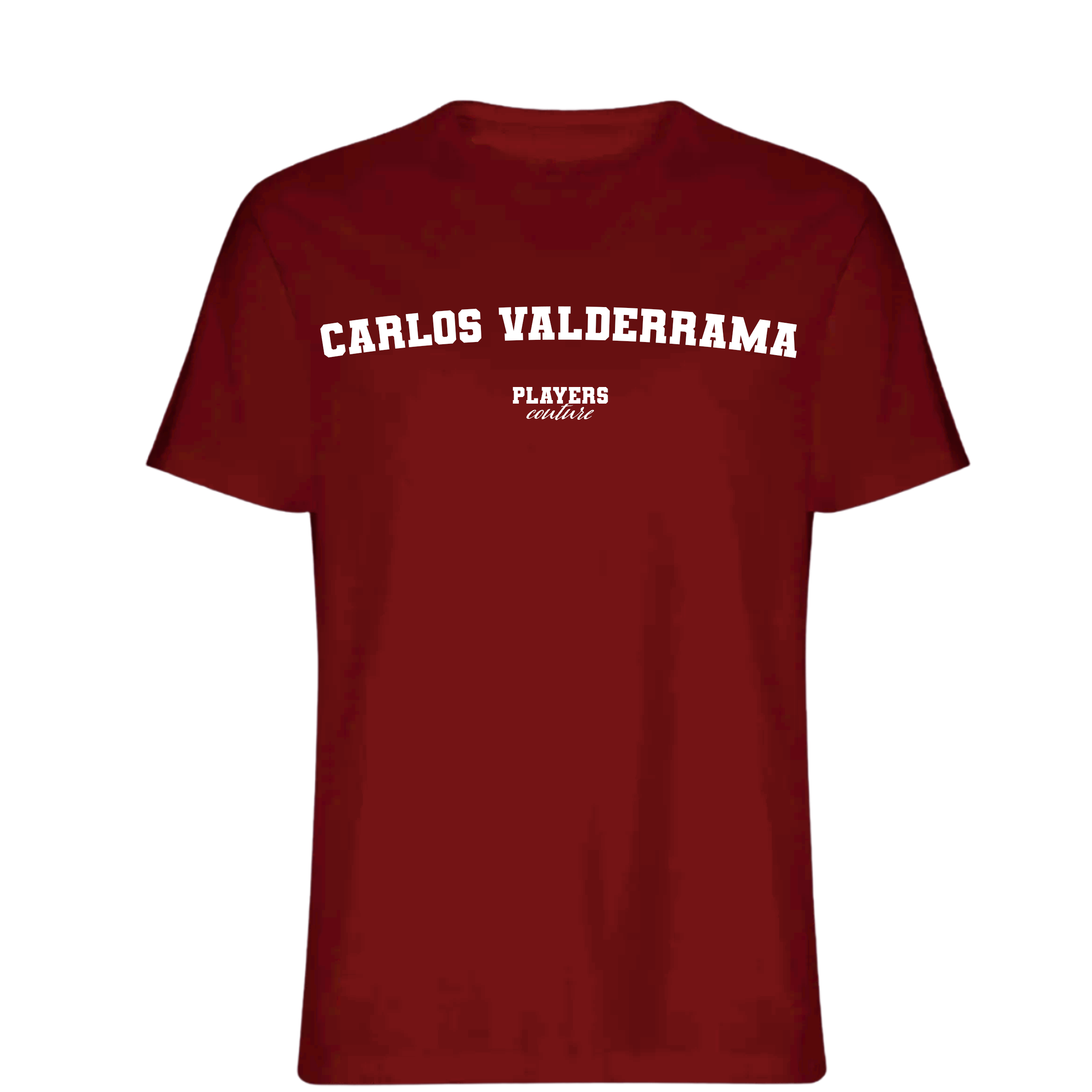 Carlos Valderrama Players Couture Mens T-Shirt Red
