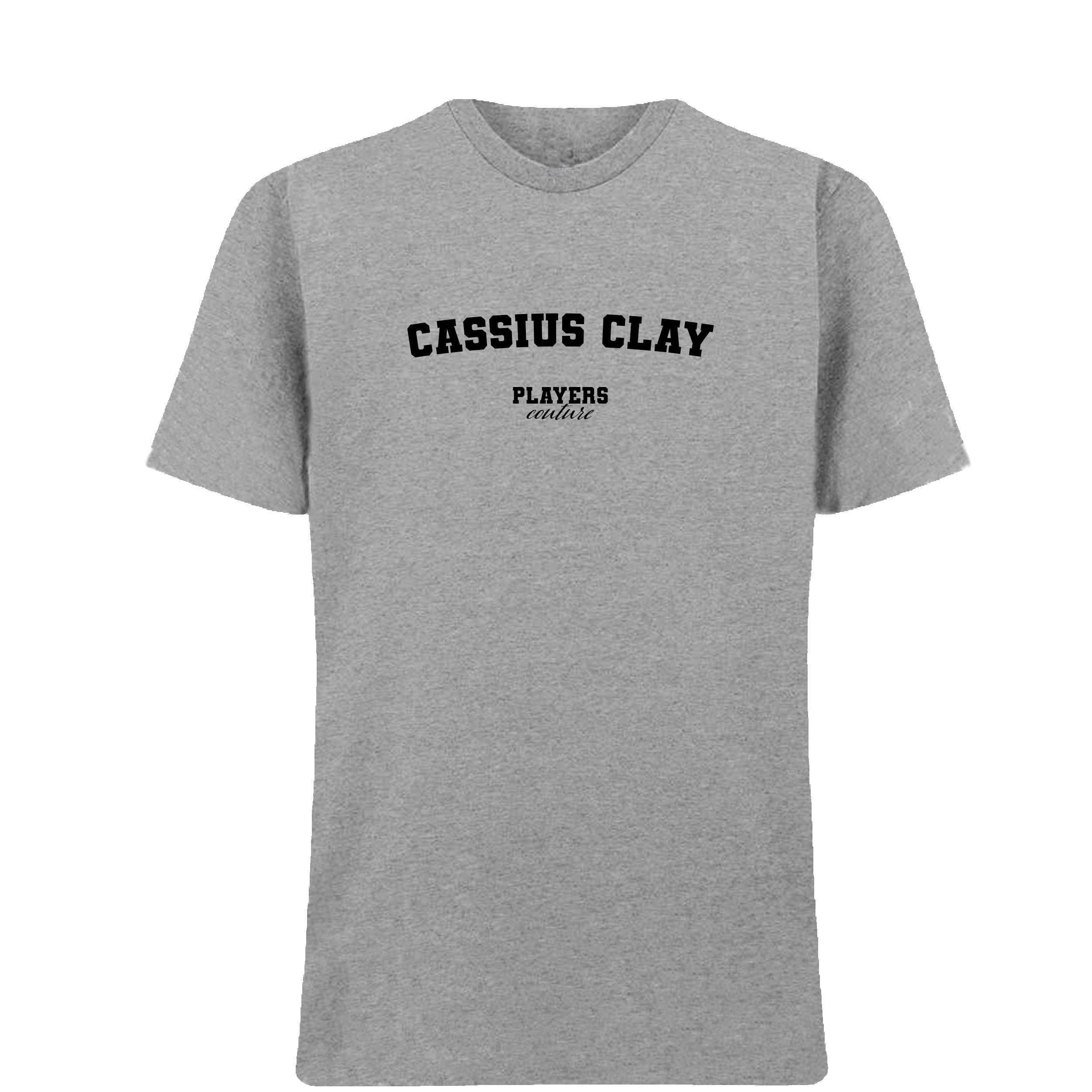 Cassius Clay Players Couture Mens T-Shirt Gray