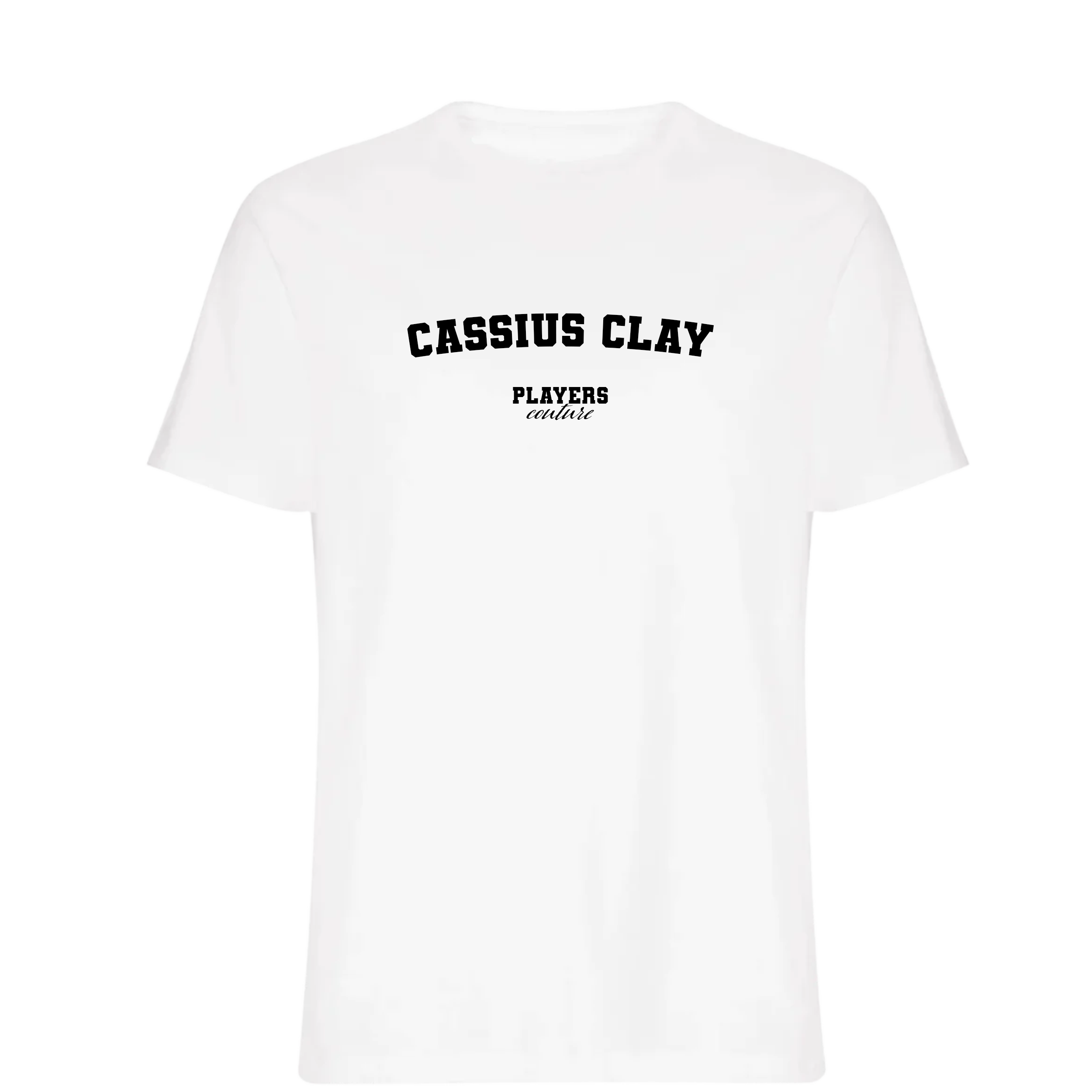 Cassius Clay Players Couture Mens T-Shirt White
