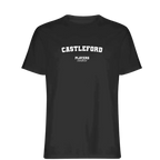 Castleford t-shirt – black men's t-shirt with white Castleford letters and Players Couture logo on the chest