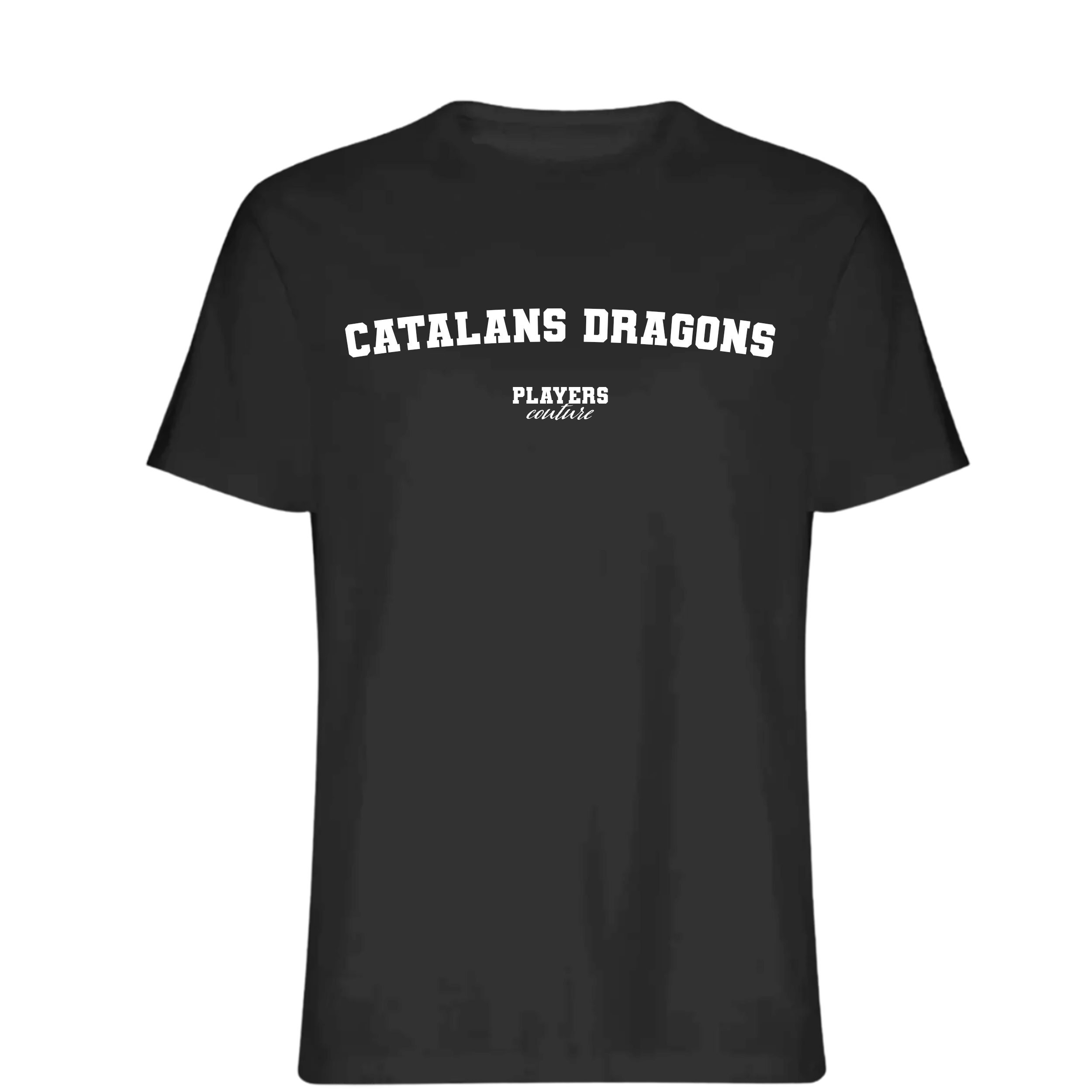 Catalans Dragons Players Couture Men's T-Shirt Black