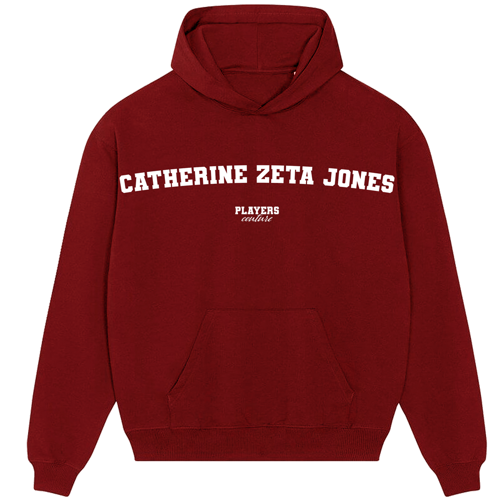 Catherine Zeta Jones Players Couture Men's Casual Hoodie Red