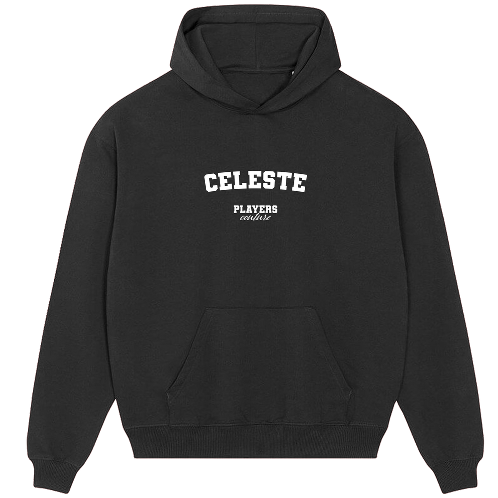 Celeste Players Couture Men's Casual Hoodie Black