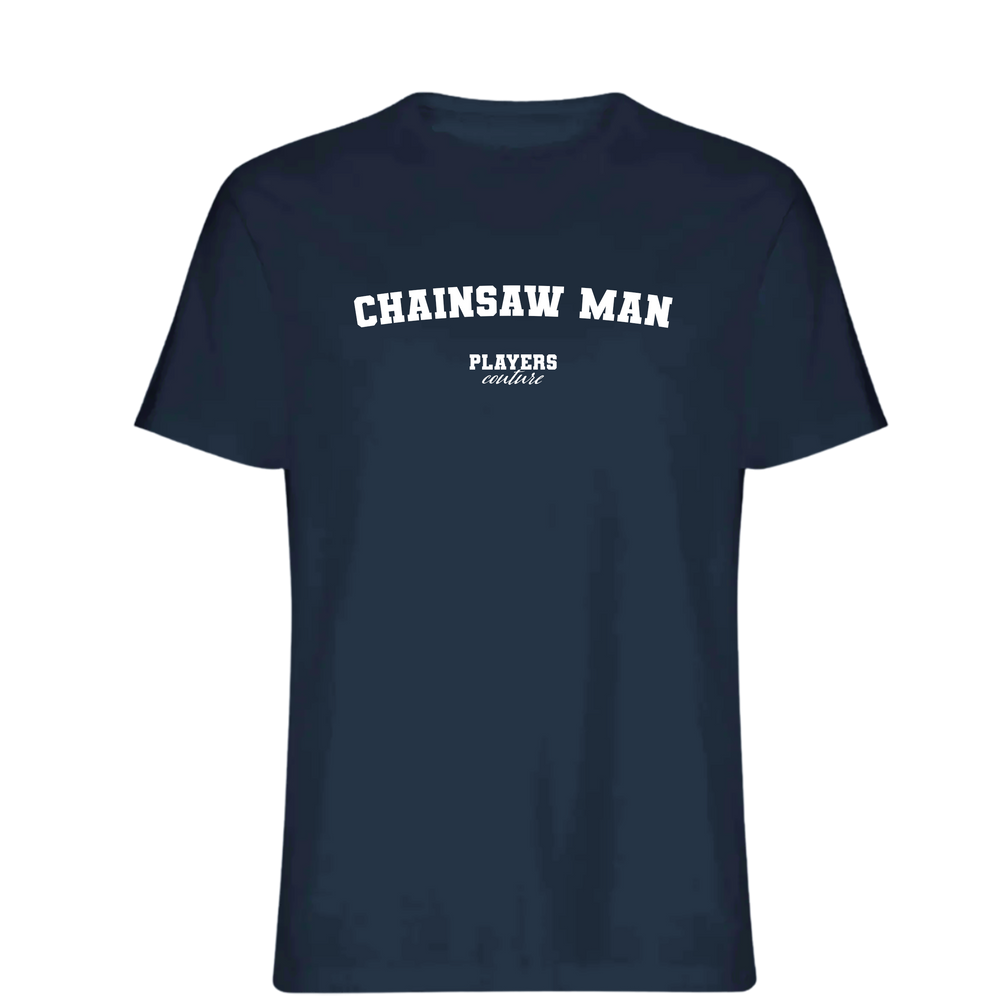Chainsaw Man Players Couture Mens T-Shirt Navy