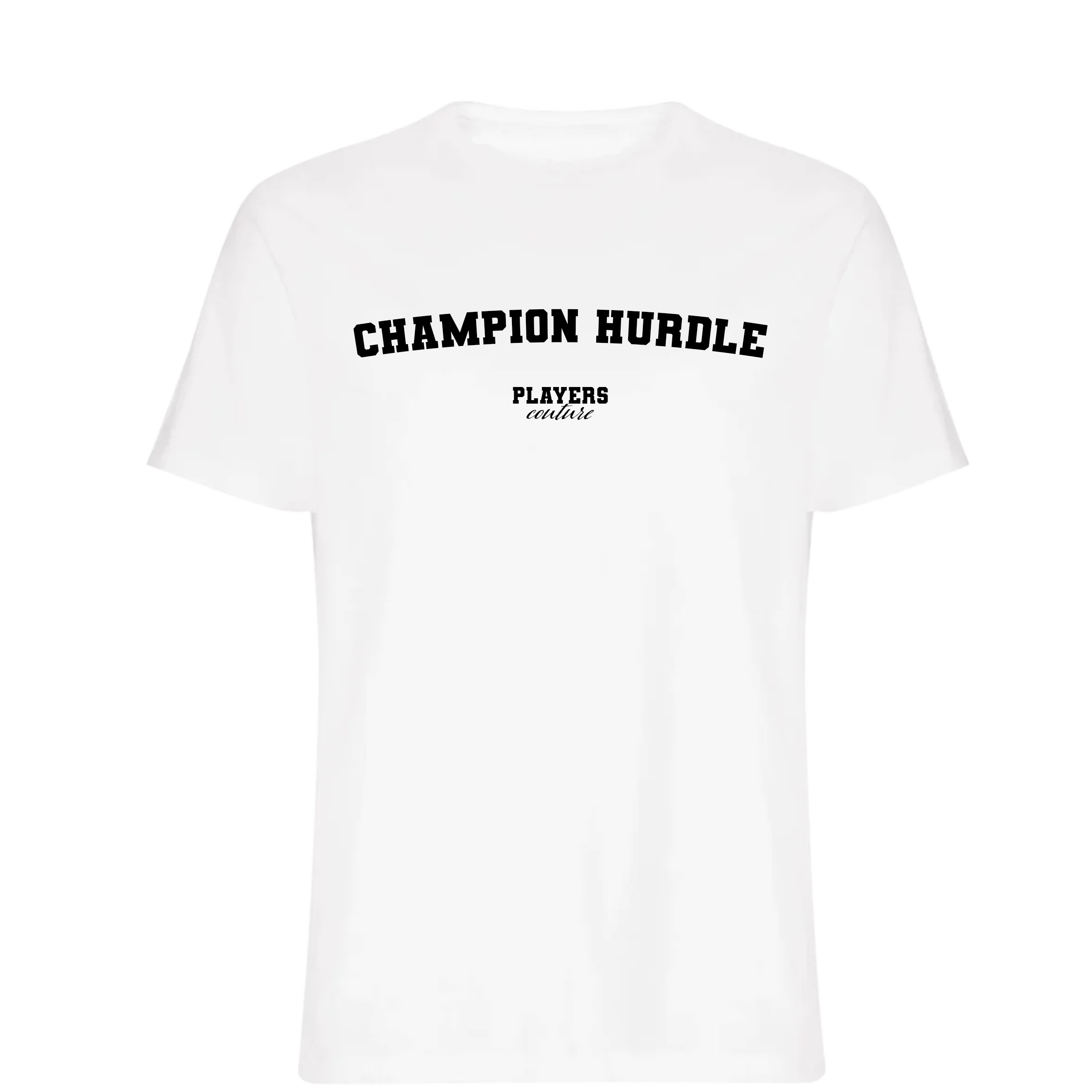 Champion Hurdle Players Couture Men's T-Shirt White