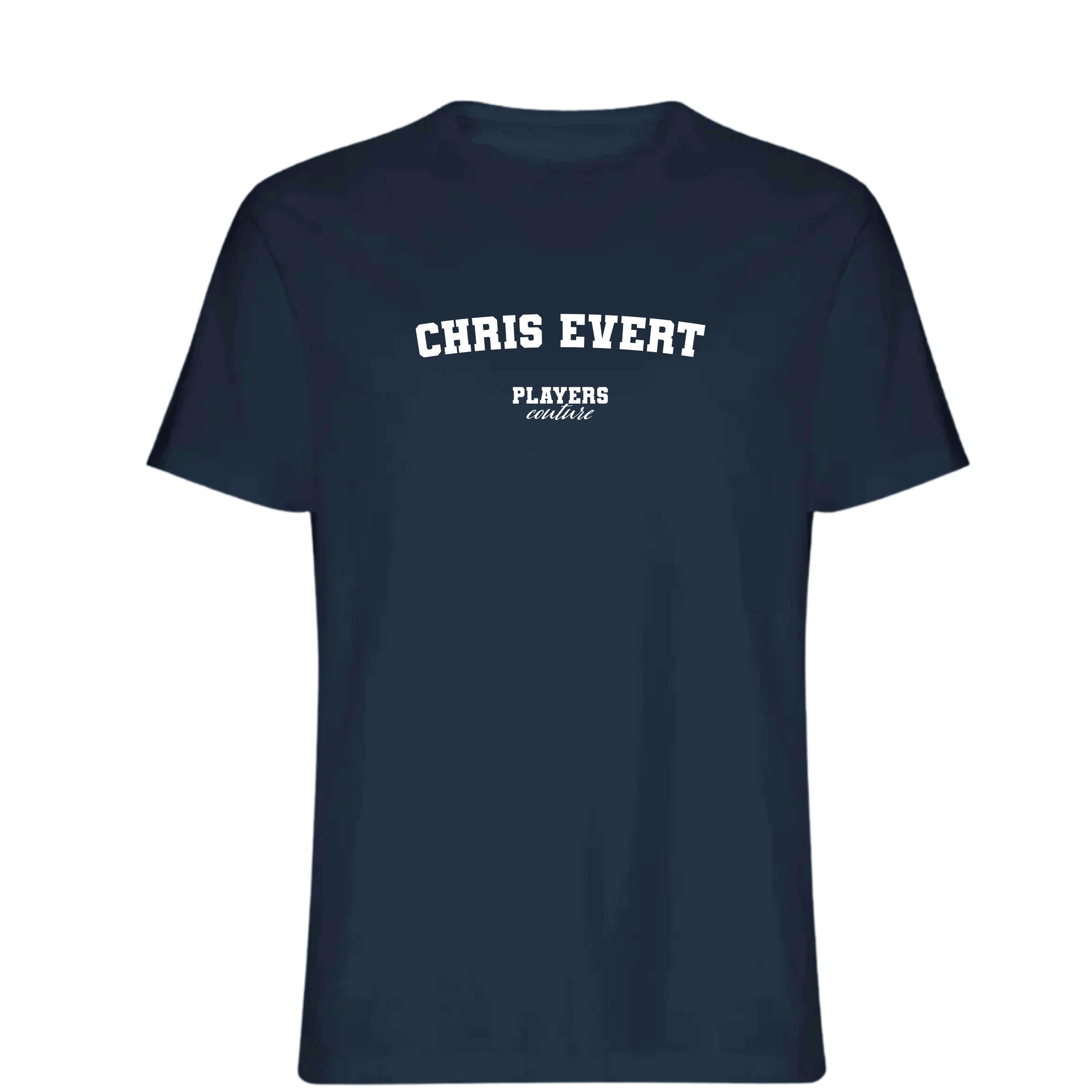 Chris Evert Players Couture Mens T-Shirt Navy