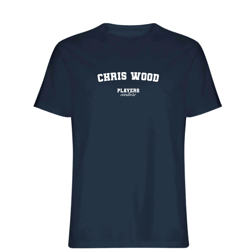 Chris Wood Players Couture Mens T-Shirt Navy