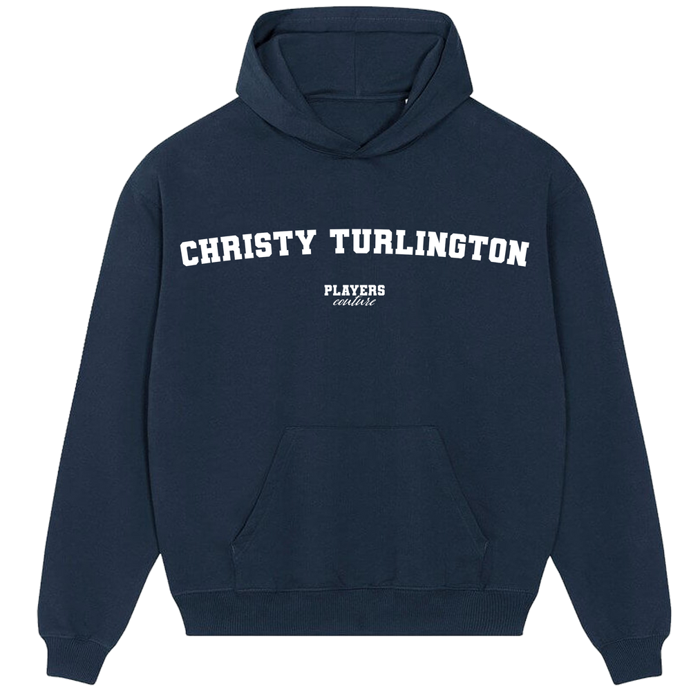 Christy Turlington Players Couture Men's Casual Hoodie Navy
