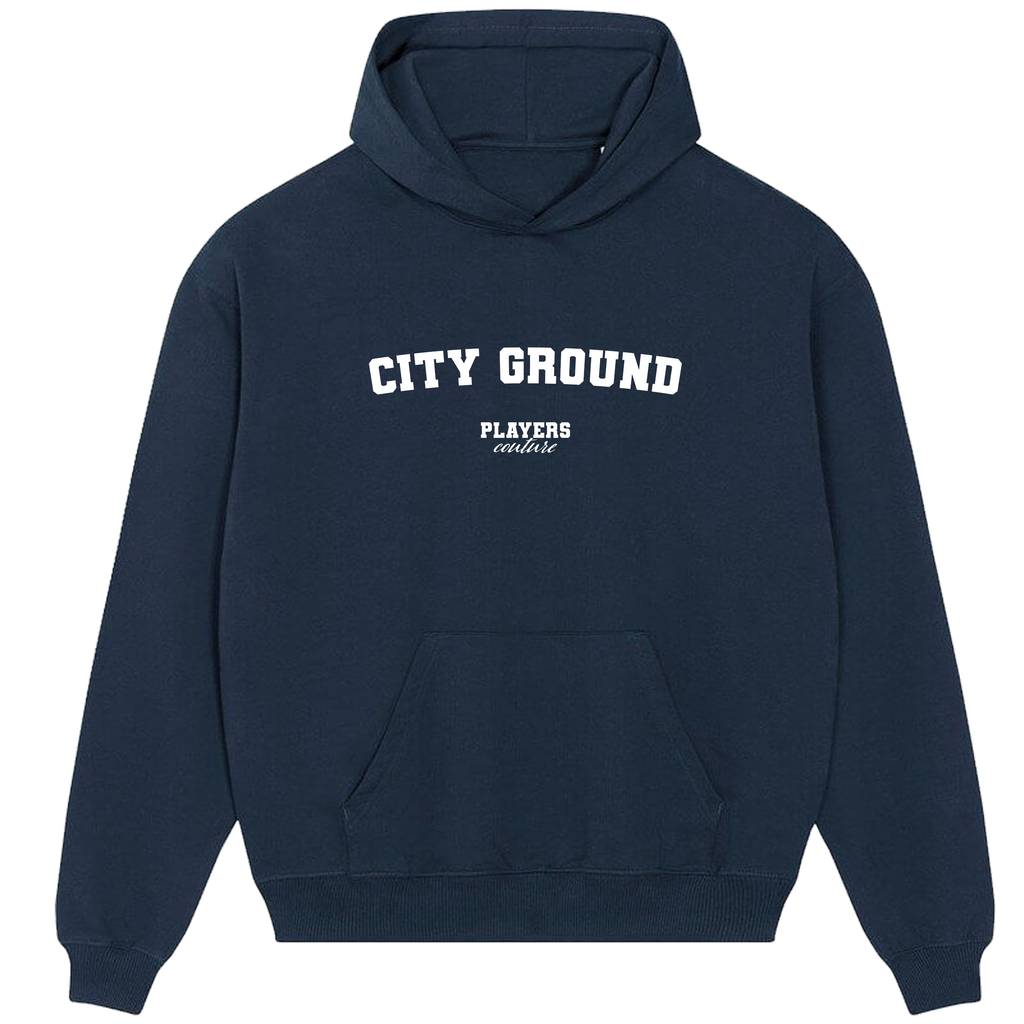 City Ground Players Couture Men's Casual Hoodie Navy