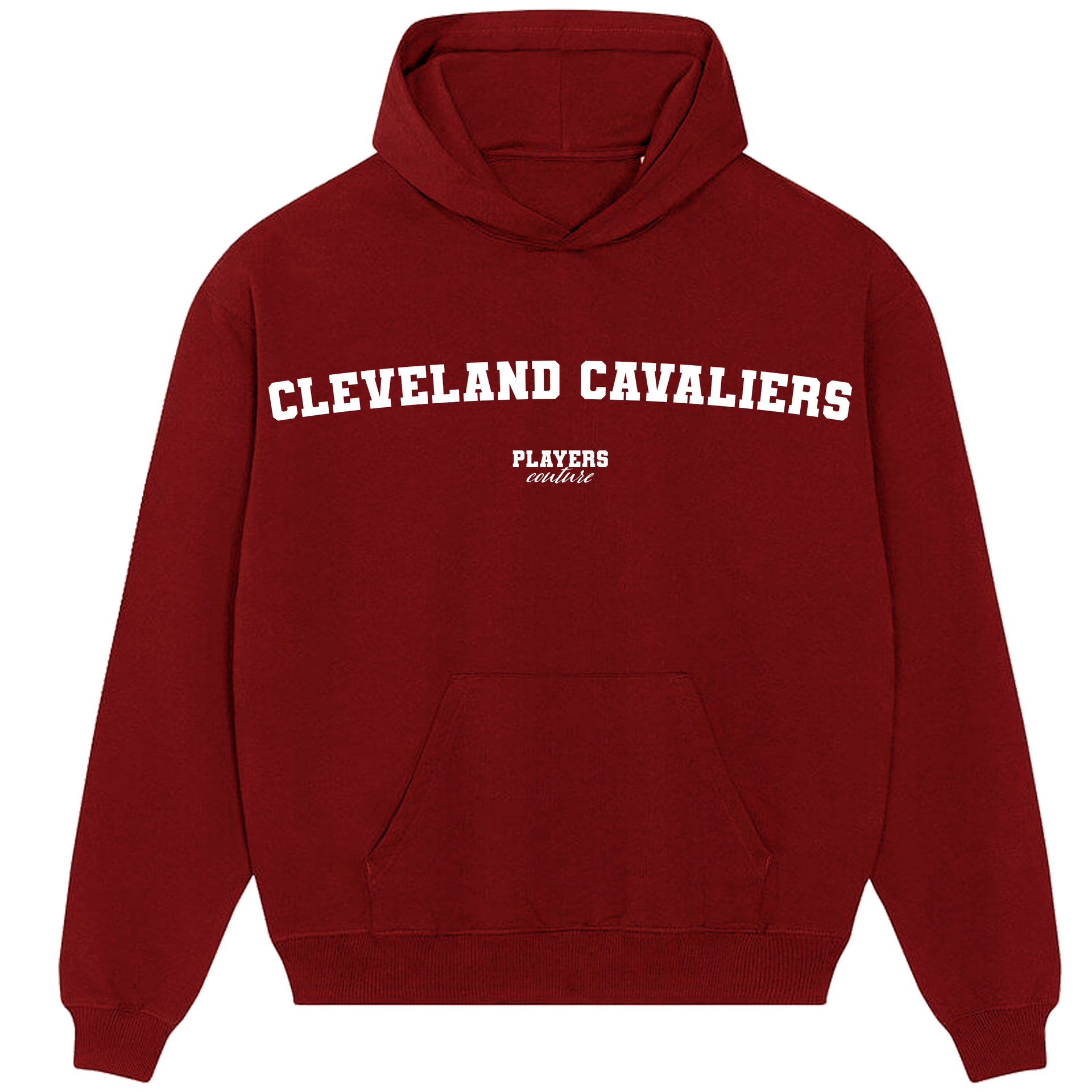 Cleveland Cavaliers Players Couture Men's Casual Hoodie Red