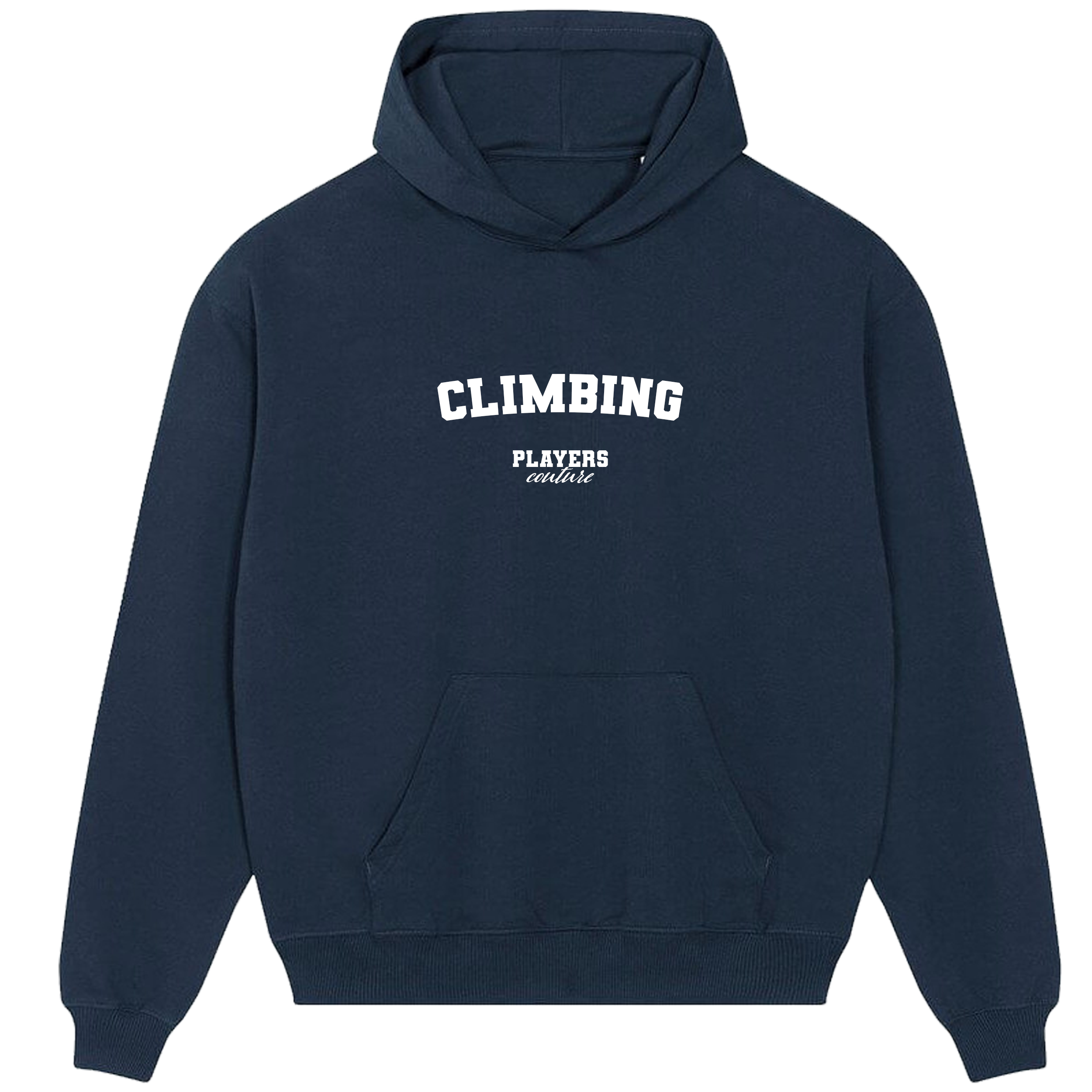 Climbing Players Couture Men's Casual Hoodie Navy